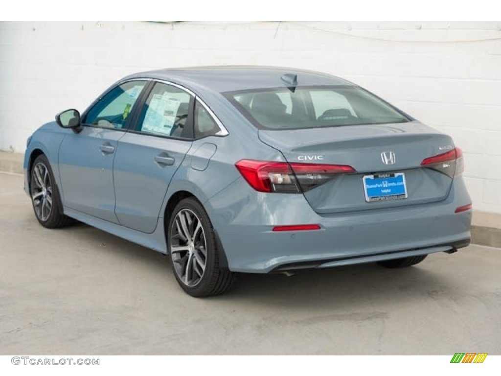 Sonic Gray Pearl 2023 Honda Civic Touring Sedan Exterior Photo #145513014
