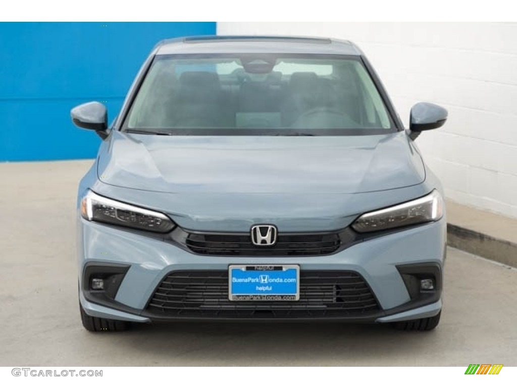 Sonic Gray Pearl 2023 Honda Civic Touring Sedan Exterior Photo #145513026