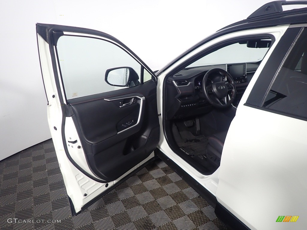 2021 RAV4 Prime XSE AWD Plug-In Hybrid - Blizzard White Pearl / Black photo #21