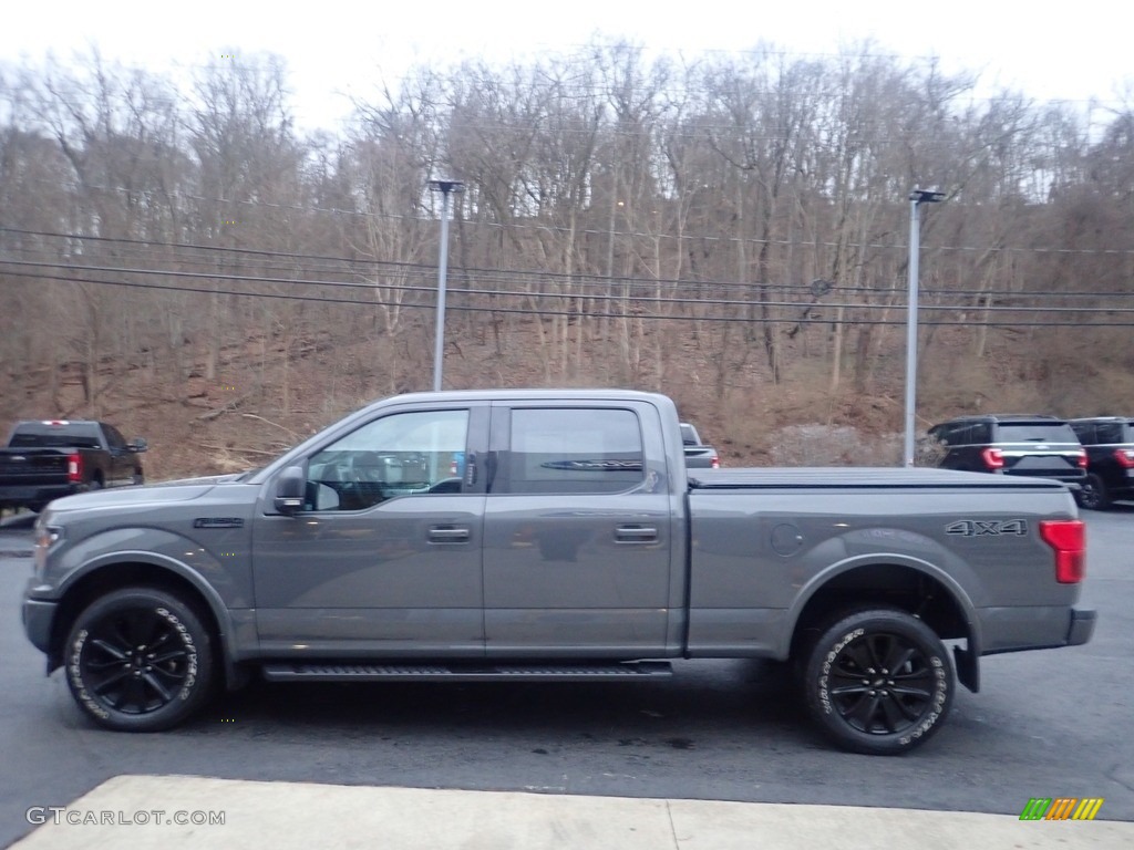 2020 F150 XLT SuperCrew 4x4 - Lead Foot / Black photo #6