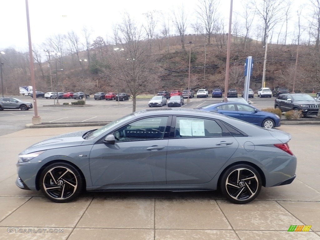 Electric Shadow 2023 Hyundai Elantra N-Line Exterior Photo #145513998
