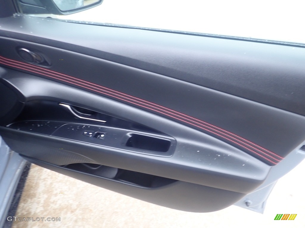 2023 Hyundai Elantra N-Line Black Door Panel Photo #145514061