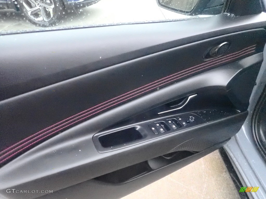 2023 Hyundai Elantra N-Line Black Door Panel Photo #145514100