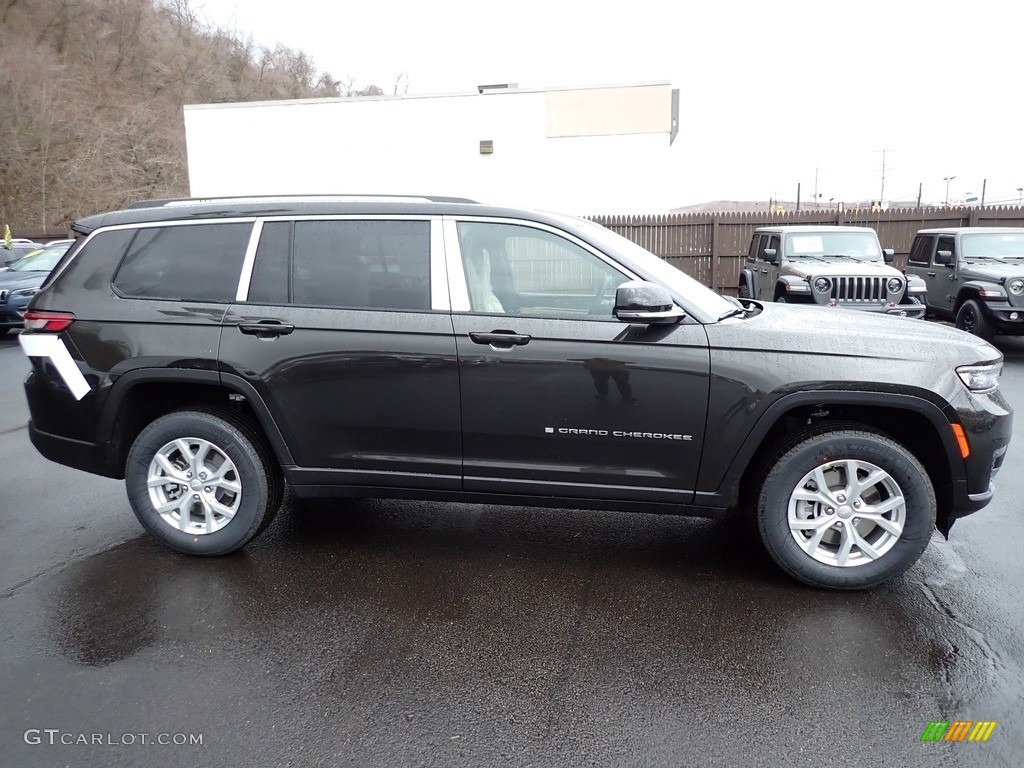 Rocky Mountain Pearl 2023 Jeep Grand Cherokee L Limited 4x4 Exterior Photo #145514103
