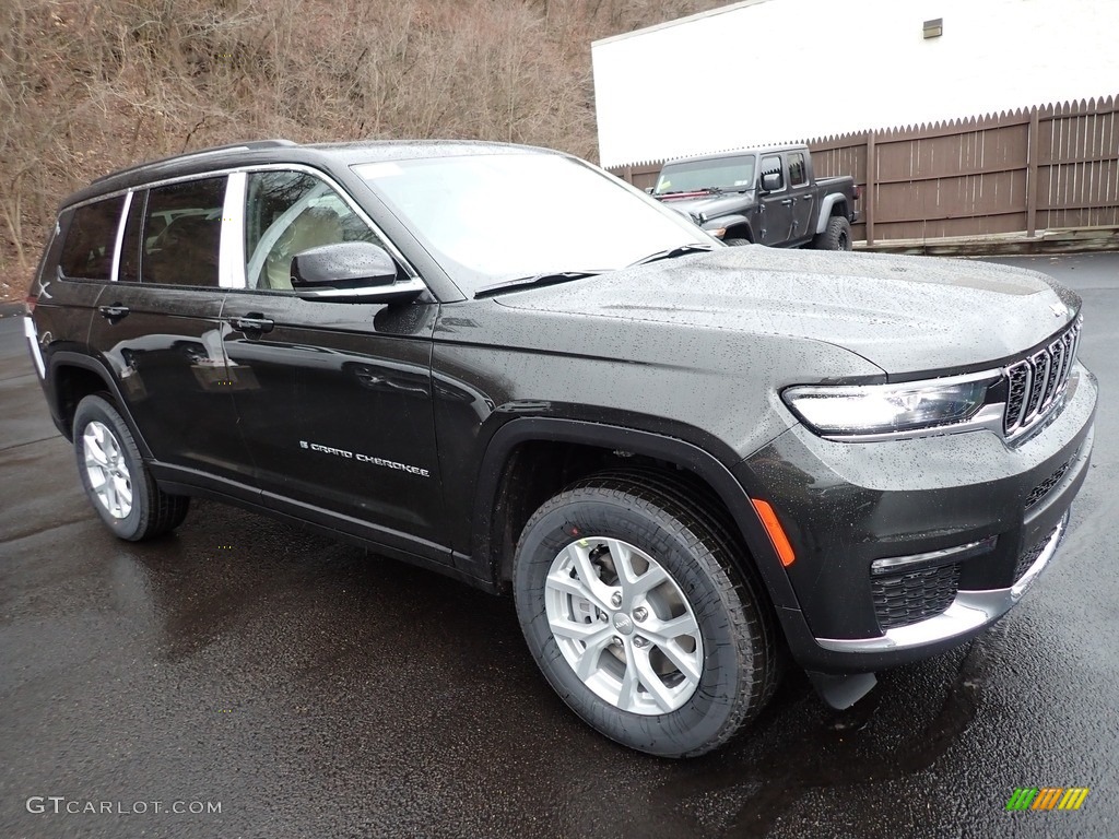 Rocky Mountain Pearl 2023 Jeep Grand Cherokee L Limited 4x4 Exterior Photo #145514112