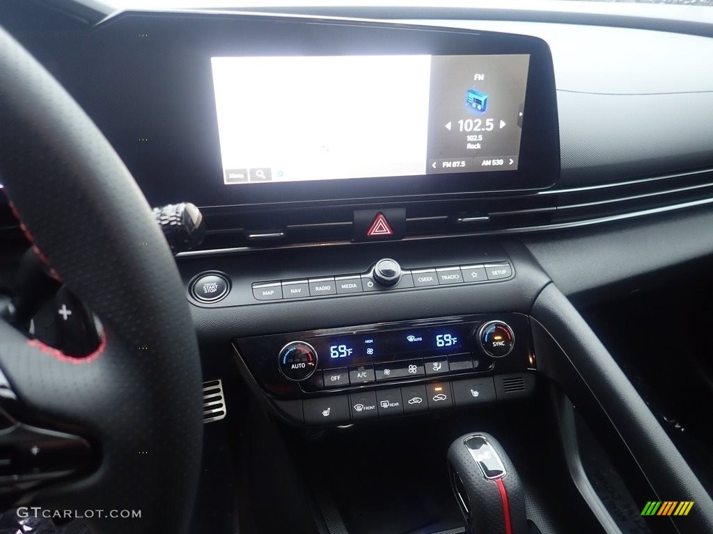 2023 Elantra N-Line - Electric Shadow / Black photo #26