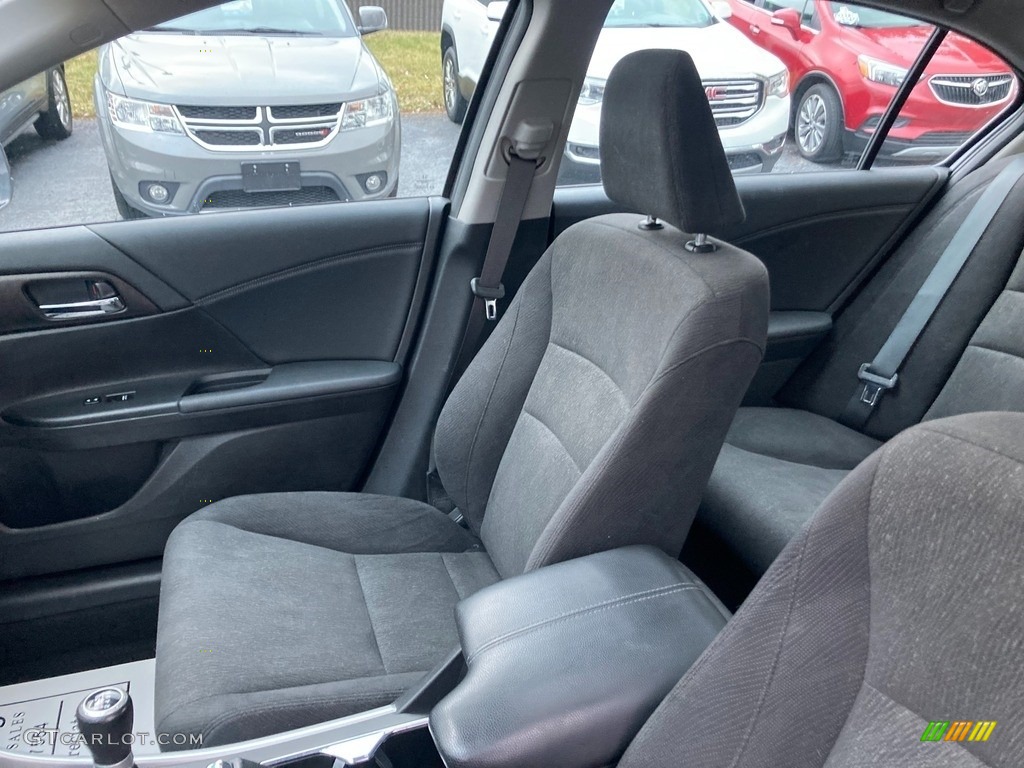 2014 Accord EX Sedan - Alabaster Silver Metallic / Black photo #18