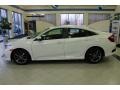 Platinum White Pearl - Civic EX Sedan Photo No. 12