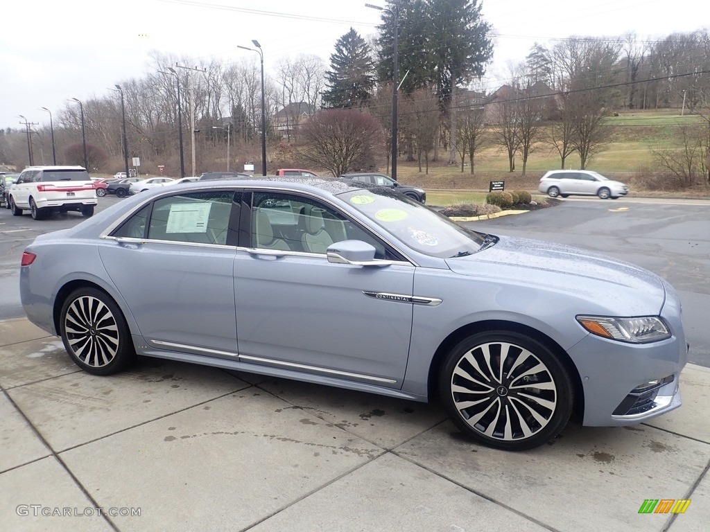 Chroma Crystal Blue Metallic 2020 Lincoln Continental Black Label AWD Exterior Photo #145515068