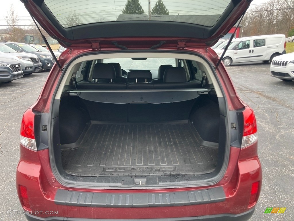 2013 Outback 2.5i Limited - Venetian Red Pearl / Off Black Leather photo #6