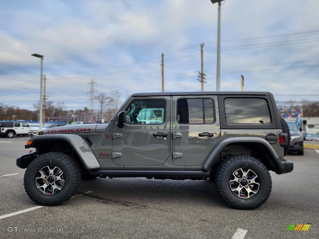 Sting-Gray 2023 Jeep Wrangler Unlimited Rubicon 4x4 Exterior Photo #145515299