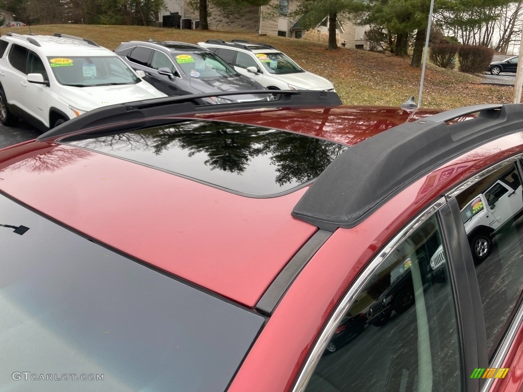 2013 Outback 2.5i Limited - Venetian Red Pearl / Off Black Leather photo #9