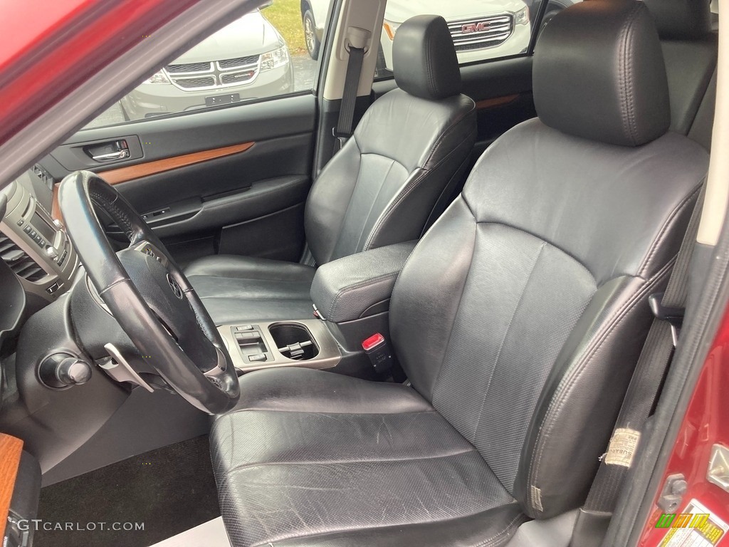 2013 Outback 2.5i Limited - Venetian Red Pearl / Off Black Leather photo #15