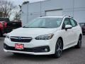 Crystal White Pearl 2023 Subaru Impreza Premium 5-Door Exterior