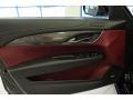 Morello Red/Jet Black 2014 Cadillac ATS 2.0L Turbo AWD Door Panel