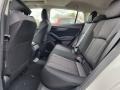 2023 Subaru Impreza Black Interior Rear Seat Photo