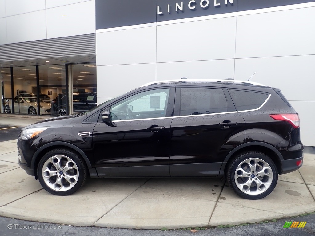 2013 Escape Titanium 2.0L EcoBoost 4WD - Kodiak Brown Metallic / Charcoal Black photo #2