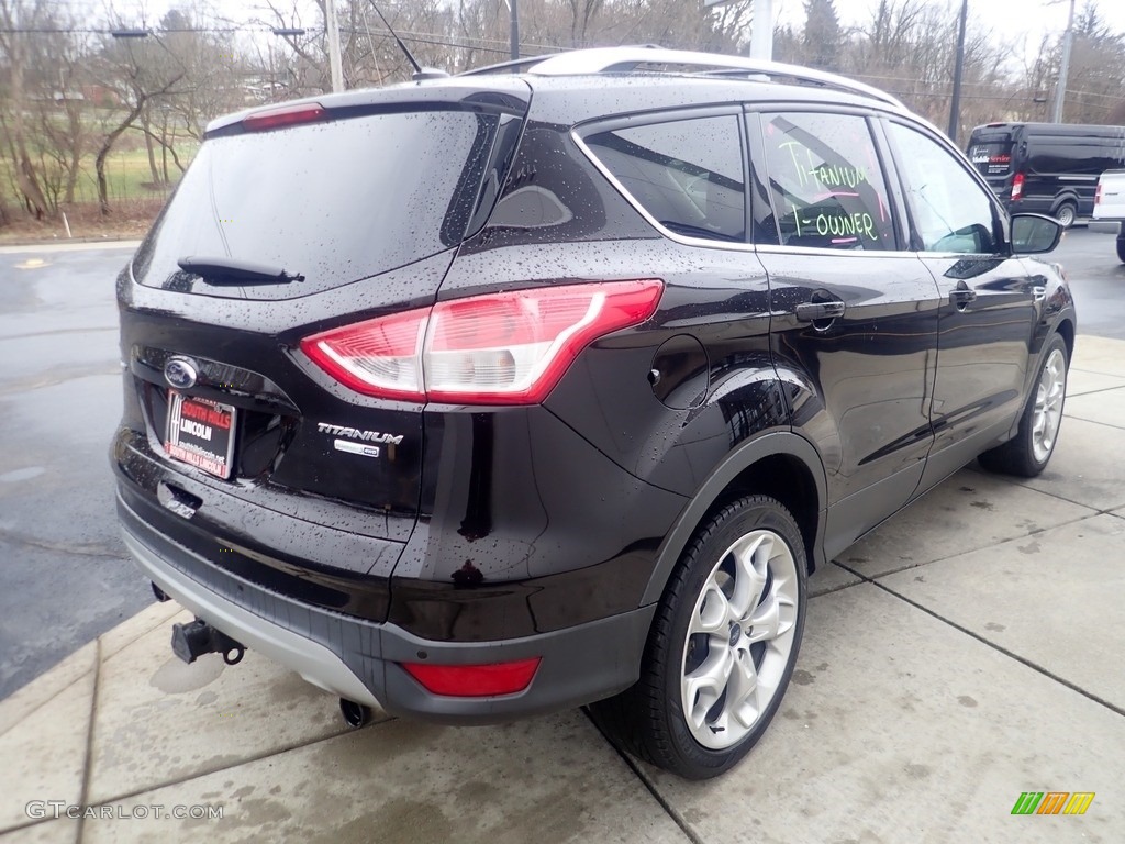 2013 Escape Titanium 2.0L EcoBoost 4WD - Kodiak Brown Metallic / Charcoal Black photo #6