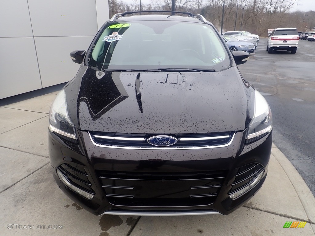2013 Escape Titanium 2.0L EcoBoost 4WD - Kodiak Brown Metallic / Charcoal Black photo #9