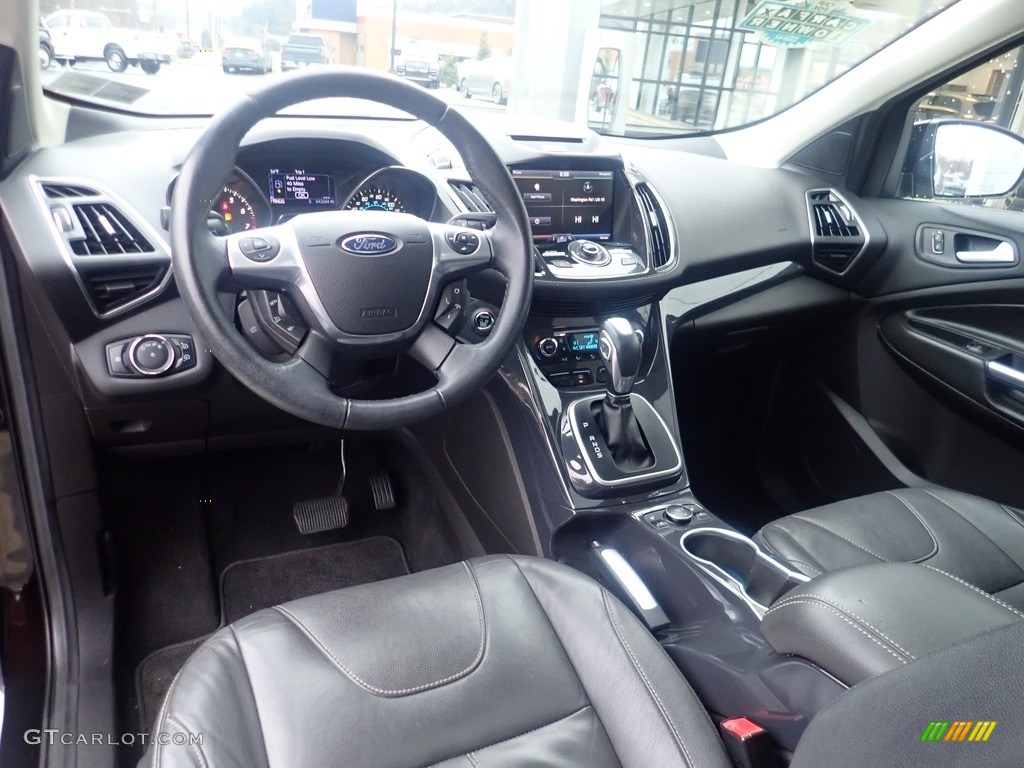 2013 Escape Titanium 2.0L EcoBoost 4WD - Kodiak Brown Metallic / Charcoal Black photo #17