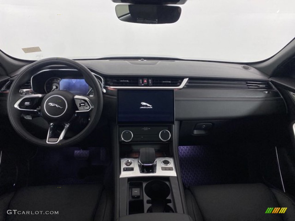 2023 Jaguar F-PACE P250 S Ebony/Ebony Dashboard Photo #145516733