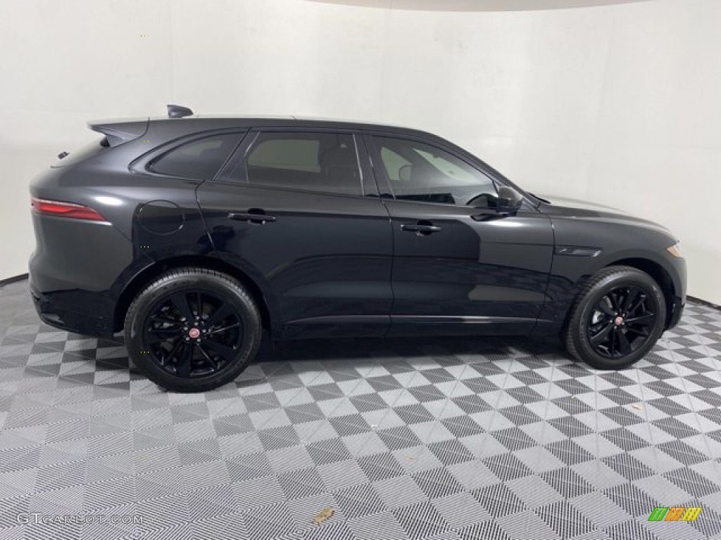 Santorini Black 2023 Jaguar F-PACE P250 S Exterior Photo #145516775