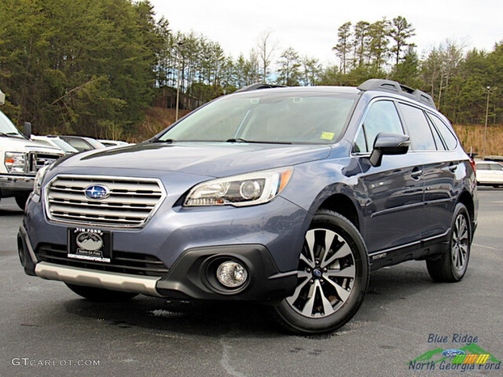 2016 Outback 2.5i Limited - Twilight Blue Metallic / Warm Ivory photo #1