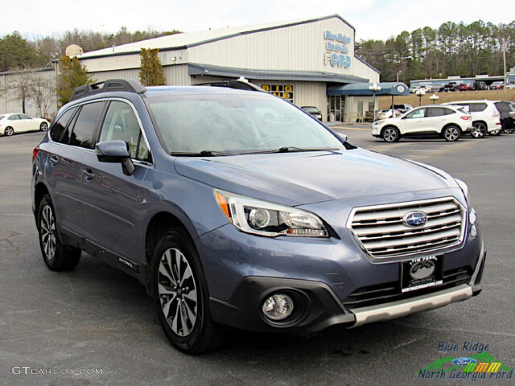 2016 Outback 2.5i Limited - Twilight Blue Metallic / Warm Ivory photo #7