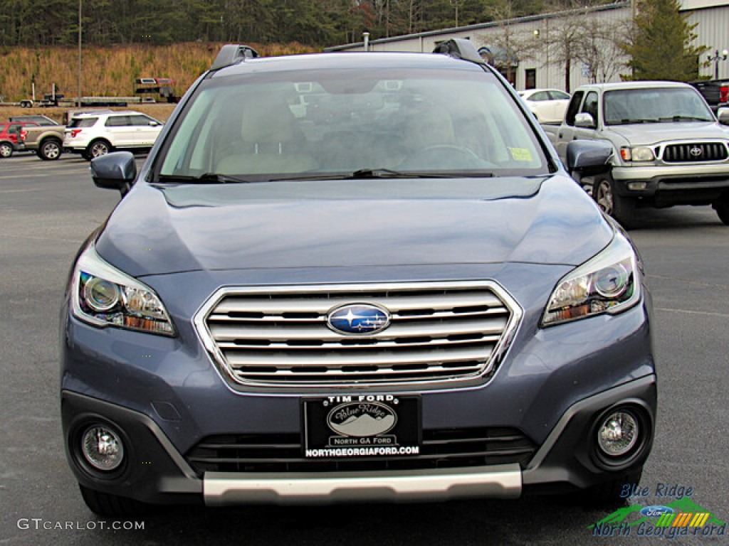 2016 Outback 2.5i Limited - Twilight Blue Metallic / Warm Ivory photo #8