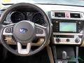 Warm Ivory 2016 Subaru Outback 2.5i Limited Dashboard