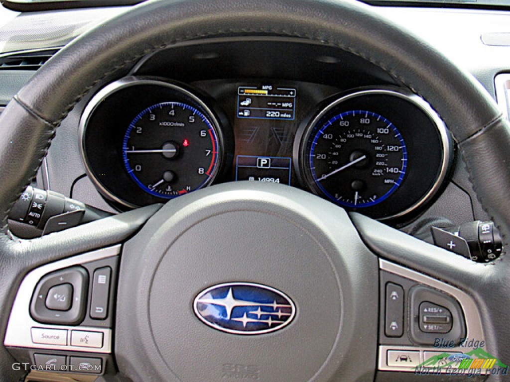 2016 Subaru Outback 2.5i Limited Warm Ivory Steering Wheel Photo #145517464