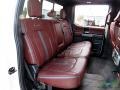 2022 Ford F450 Super Duty Black Onyx/Carmelo Interior Rear Seat Photo