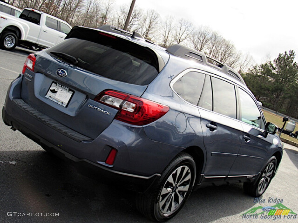 2016 Outback 2.5i Limited - Twilight Blue Metallic / Warm Ivory photo #26