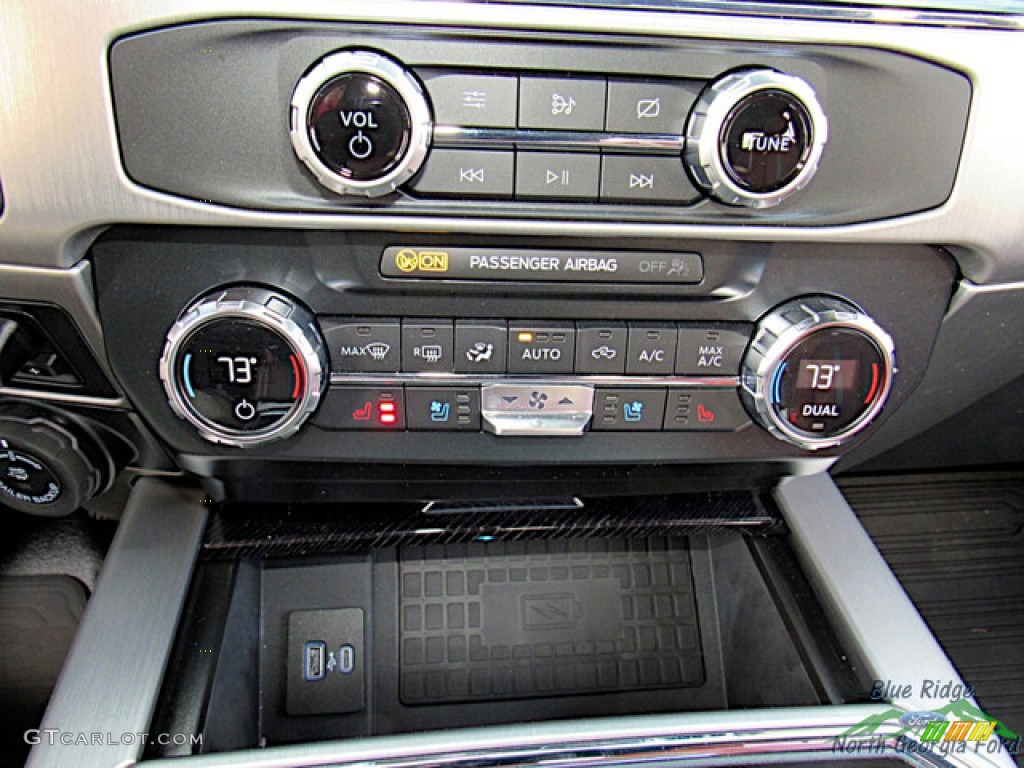 2022 Ford F450 Super Duty Platinum Crew Cab 4x4 Controls Photo #145517821