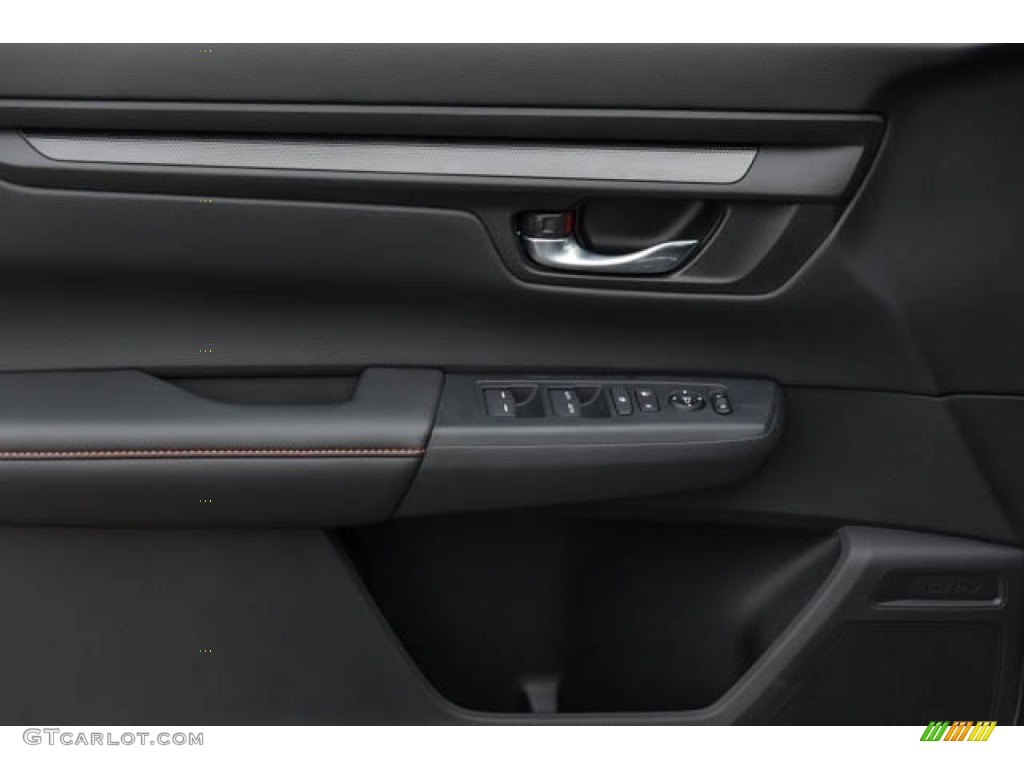 2023 Honda CR-V Sport AWD Hybrid Black Door Panel Photo #145518511