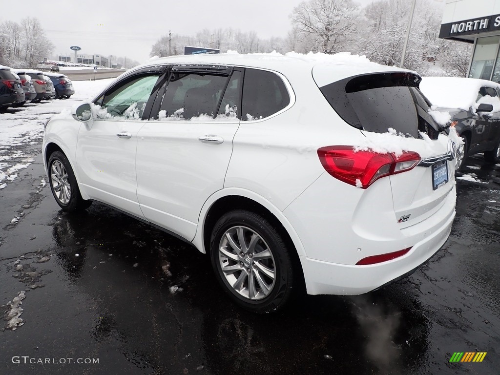 2020 Envision Essence AWD - Summit White / Light Neutral photo #3