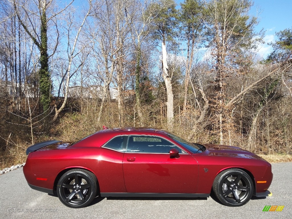 2022 Challenger SRT Hellcat - Octane Red Pearl / Black photo #5