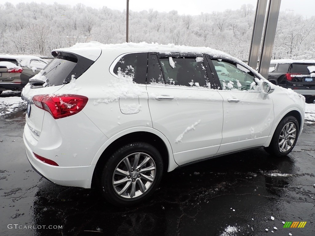 2020 Envision Essence AWD - Summit White / Light Neutral photo #7