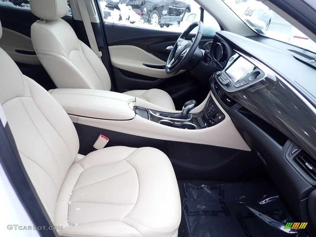 2020 Envision Essence AWD - Summit White / Light Neutral photo #15