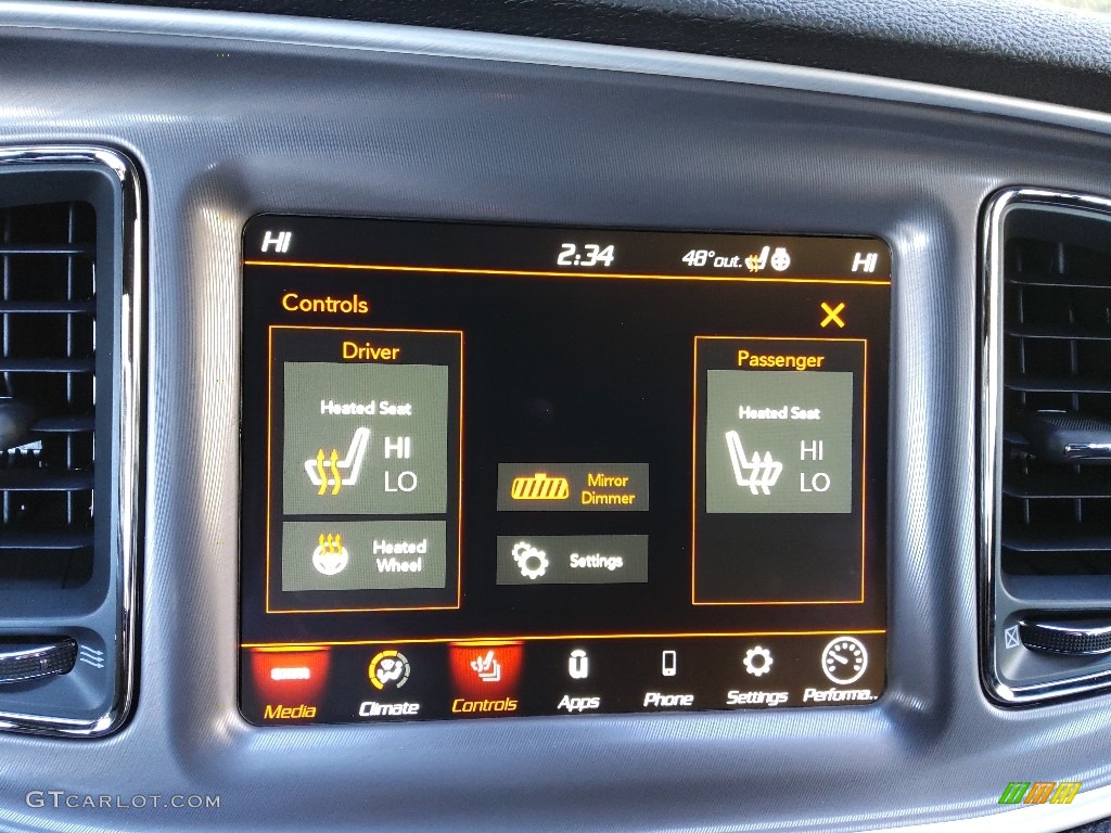2022 Dodge Challenger SRT Hellcat Controls Photo #145519910