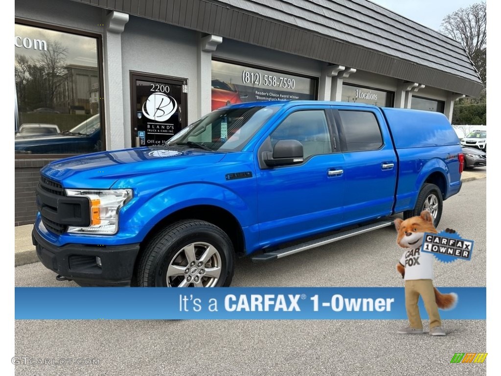 Velocity Blue Ford F150