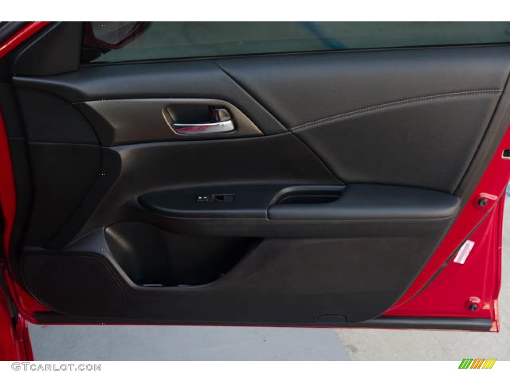 2016 Accord Sport Sedan - San Marino Red / Black photo #29