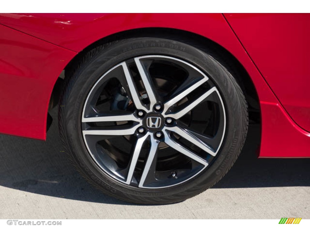 2016 Accord Sport Sedan - San Marino Red / Black photo #31