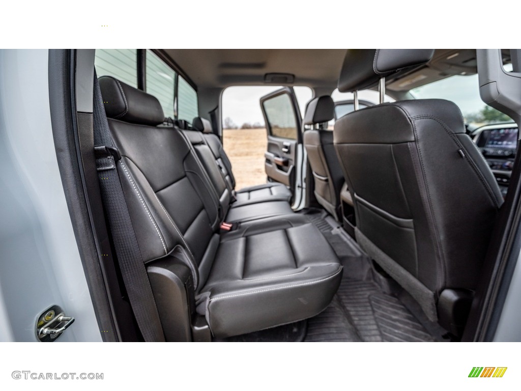 2018 GMC Sierra 2500HD SLT Crew Cab 4x4 Rear Seat Photo #145521497