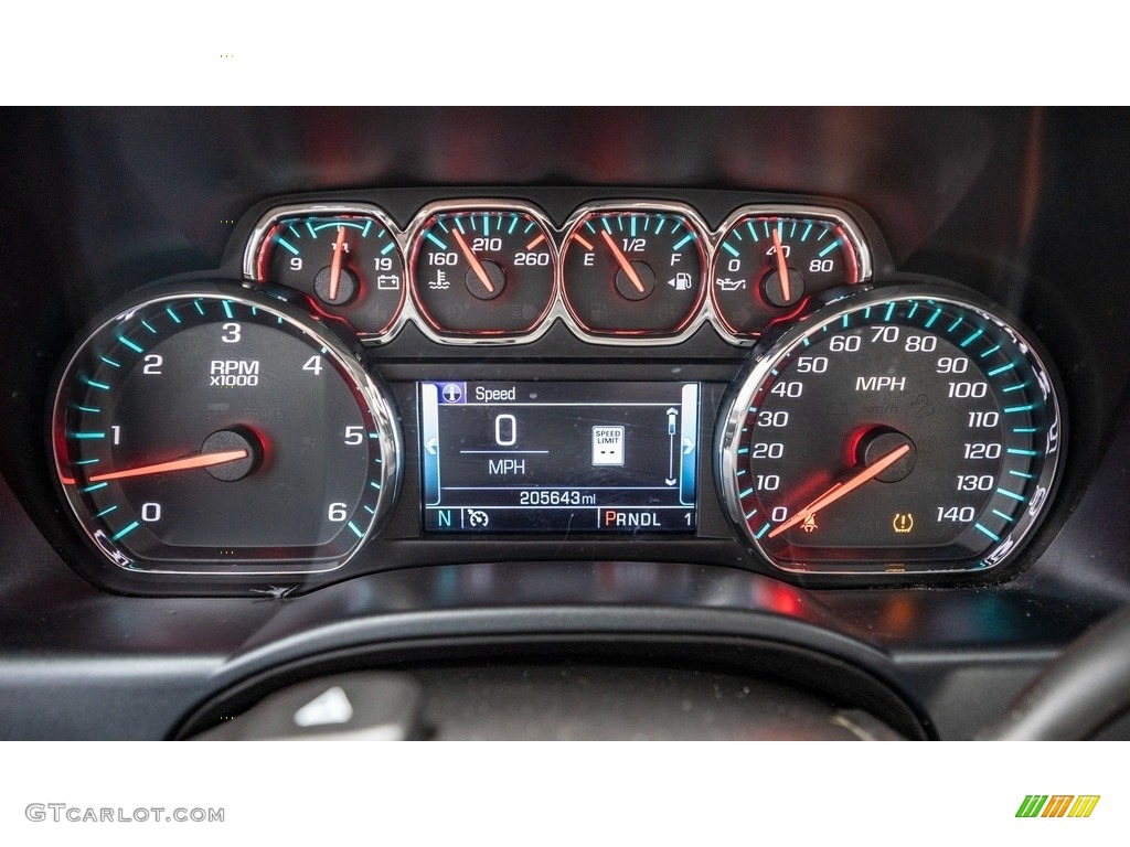 2018 GMC Sierra 2500HD SLT Crew Cab 4x4 Gauges Photos