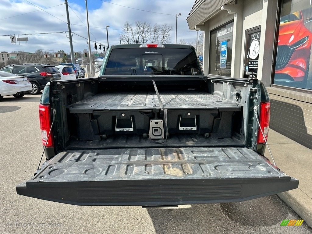 2016 F150 XLT SuperCrew 4x4 - Green Gem / Medium Earth Gray photo #9