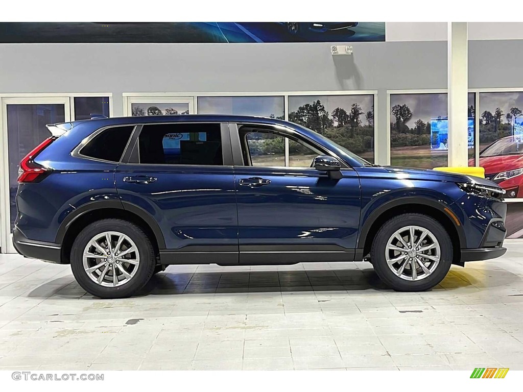 Canyon River Blue Metallic 2023 Honda CRV EX AWD Exterior Photo