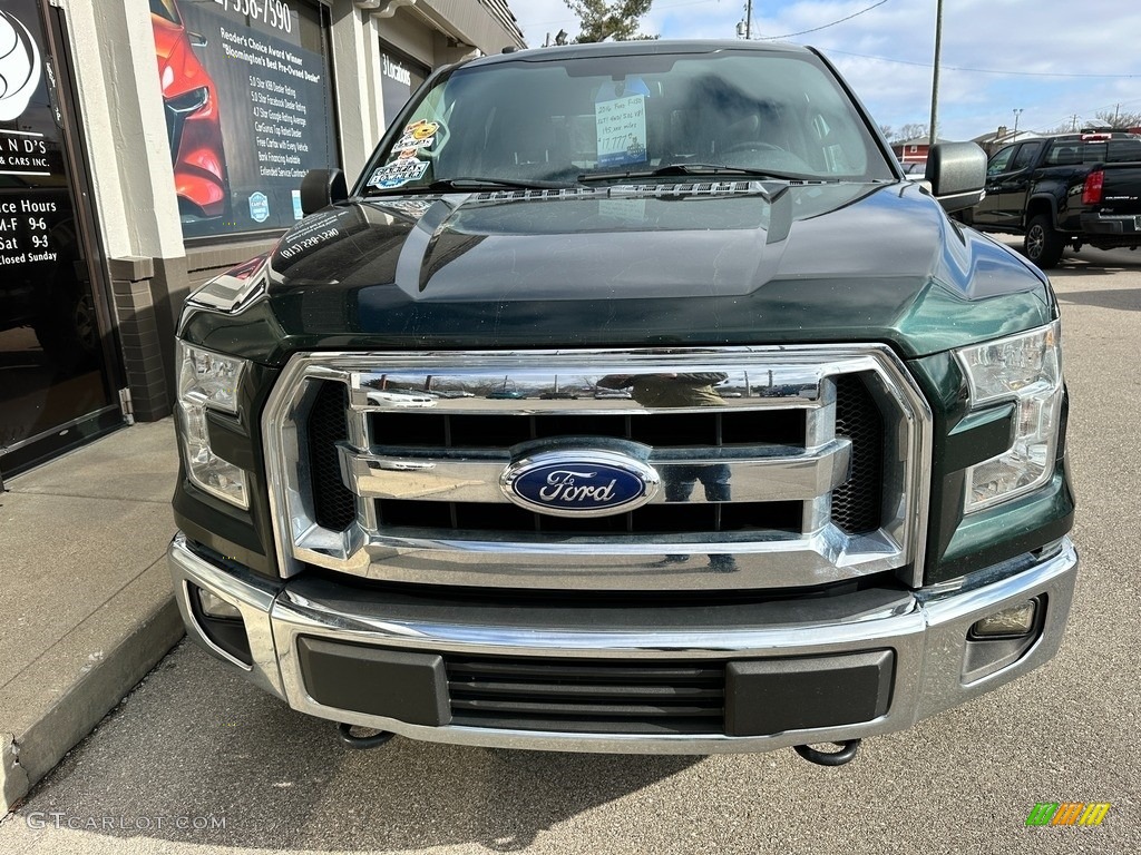 2016 F150 XLT SuperCrew 4x4 - Green Gem / Medium Earth Gray photo #19