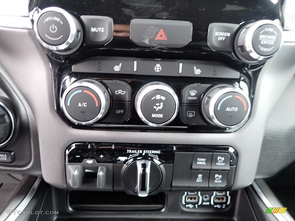 2023 Ram 1500 Big Horn Night Edition Crew Cab 4x4 Controls Photo #145522145