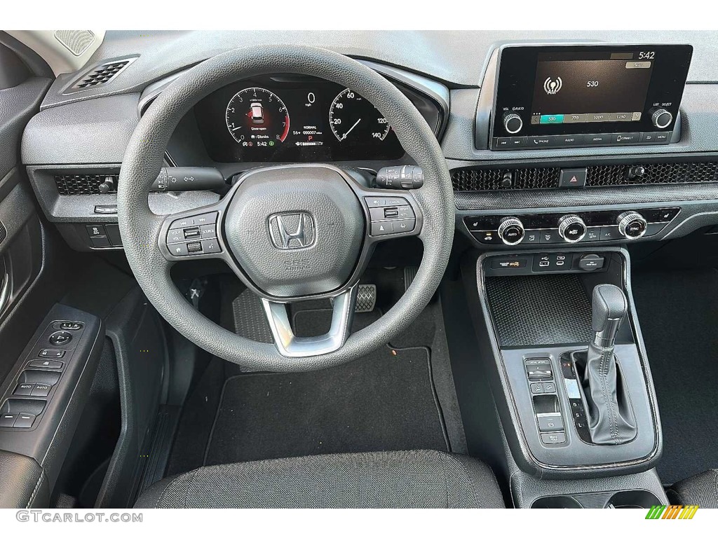 2023 Honda CR-V EX AWD Black Steering Wheel Photo #145522184